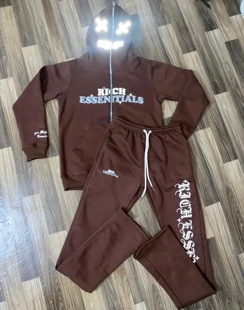 Full Zip-Up Sweatsuit