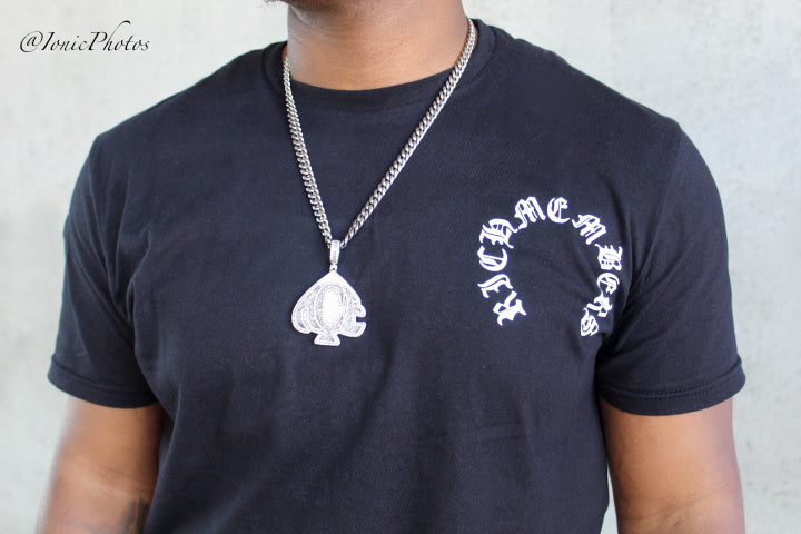 Rich Essentials Tee(Black)